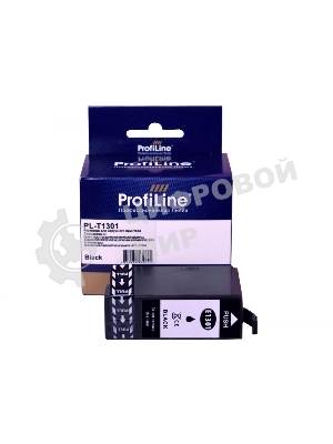 Картридж струйный ProfiLine PL-T1301 для принтеров Epson Stylus SX525WD/SX535WD/SX620/Office B42WD/BX525/BX535/BX625FWD/BX635FWD/BX925/BX935/WorkForce 525/630/3010/3520DWF/3530/3540/7015/7515/7525 с чернилами Black 25,4 мл