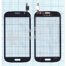 Сенсорное стекло (тачскрин) для Samsung Galaxy Grand Neo Duos GT-I9060, синее