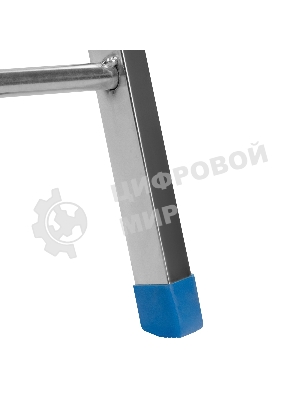 Стремянка Сибртех 5 ступеней, стальная, оцинкованная