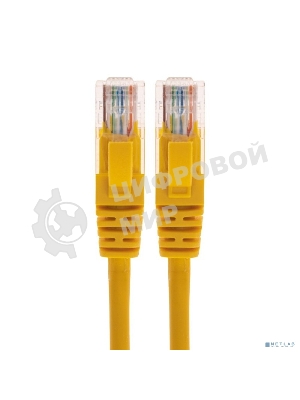 Патч-корд U/UTP Rexant cat.5e, RJ45-RJ45, 26AWG, ZH нг(А)-HF, желтый, 5 м