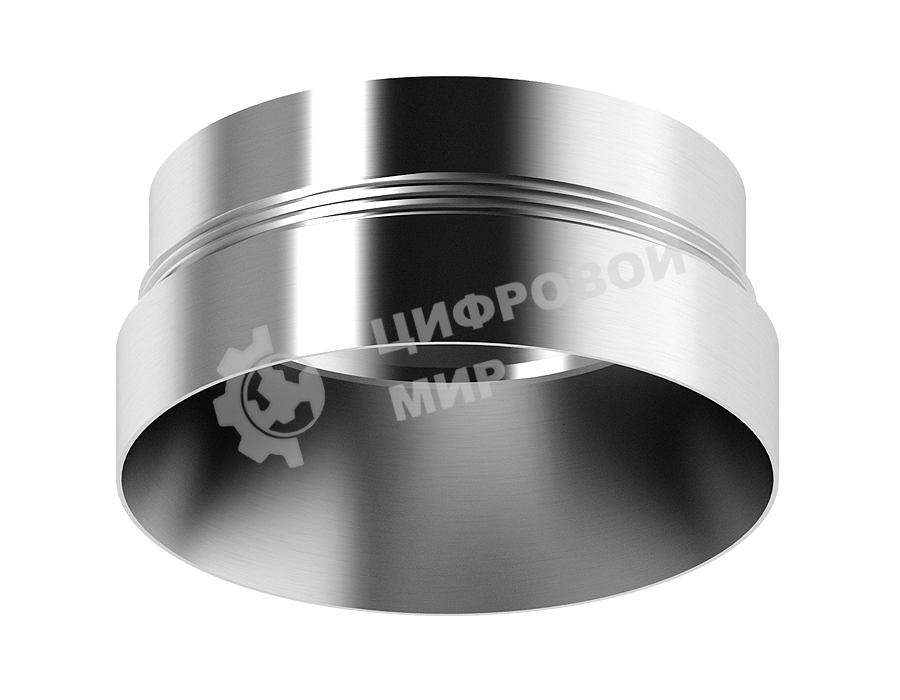 Насадка для корпуса светильника N6132 PSL серебро полированное D60*H25mm Out10mm MR16