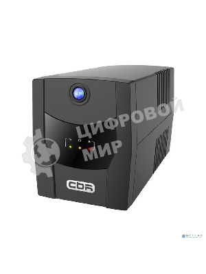 Башенный линейно-интерактивный ИБП CBR [QTM-1500T-6I-LCUC] Line Interactive  1500VA/900W 9Ah12V 4 x Shuko, HID-USB, RJ45/11