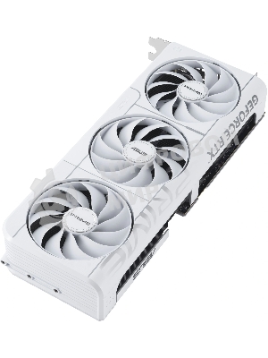 Видеокарта ASUS GeForce RTX 5070 PRIME White OC Edition, 12 GB GDDR7, 192 bit, 3xDisplayPort, HDMI, GPU 2325 MHz