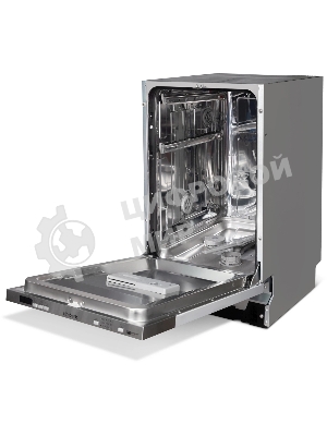 Посудомоечная машина Timberk Set&Dry T-DW45BI103 серебристый (узкая)
