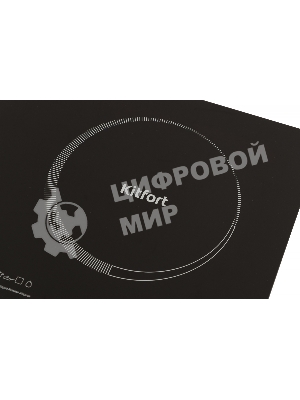 Электрическая плитка Kitfort KT-105 черный (настольная)