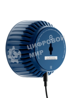 Умная колонка Sber SberBoom Mini, 5Вт, 1.0, мультирум, стереопара, детектор шума, световая индикация, Wi-Fi, Bluetooth 5.0, Салют, синий нептун