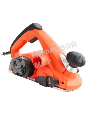 Рубанок электрический PATRIOT PL 850, мощность 900Вт, ширина строгания 82 мм, комплект для выборки четверти