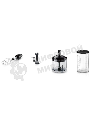 Погружной блендер Bosch MS61B6170 ErgoMixx, 1000Вт