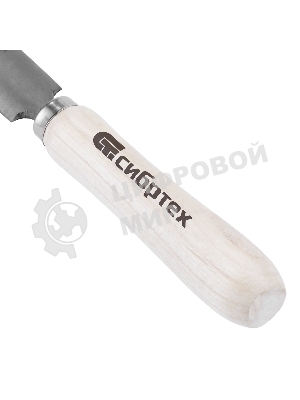 Напильник Сибртех, 250 мм, полукруглый, деревянная ручка