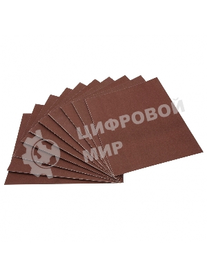 Шлифлист Matrix на тканевой основе, P 120, 230 х 280 мм, 10 шт., водостойкий