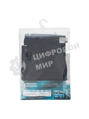 Брюки профессиональные рабочие, 97% хлопок 3% спандекс, L Gross