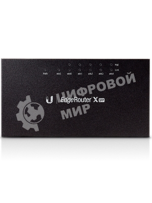Маршрутизатор UBIQUITI ER-X-SFP 5x Ethernet, 1x SFP, раздача PoE