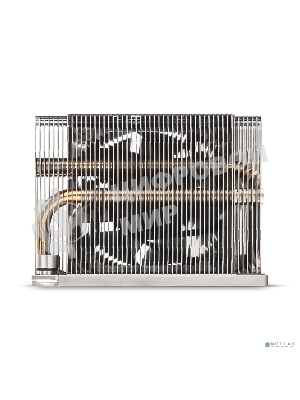 Кулер для процессора ExeGate ESNK-P0068AP4.PWM.2U.3647.Cu серебристый/черный, 60 мм, алюминий/медь, 6800 об/мин, 52 дБ, 4 pin, 205 Вт, 64.5 мм