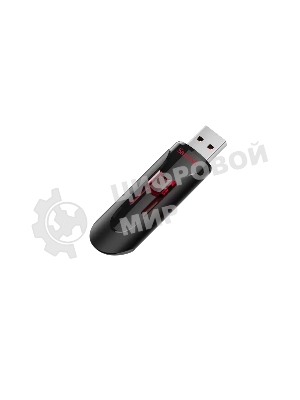 Флешка USB SanDisk CZ600 Cruzer Glide (SDCZ600-256G-G35), 256Gb, USB 3.0, R/W 100/20, черный