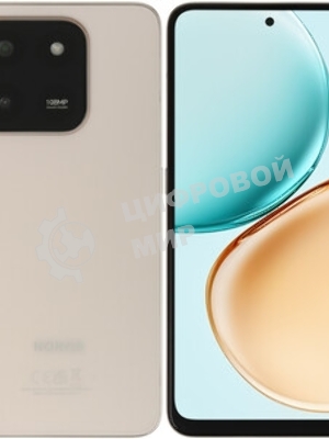 Смартфон HONOR X7d 6/128Gb золотистый