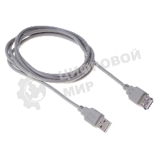 Кабель Buro BHP RET USB AF30 USB A(m) USB A(f) 3м серый блистер
