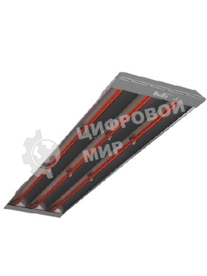 Обогреватель инфракрасный Ballu BIH-T-3.0 серый, 3000 Вт, 30 м2