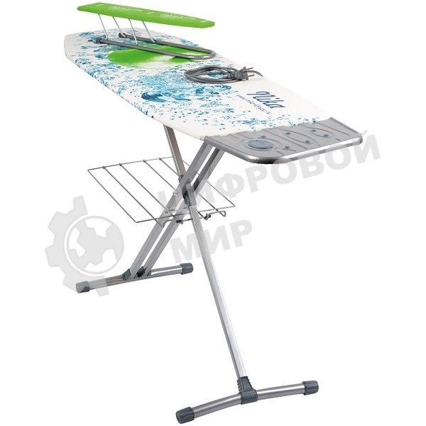 Доска гладильная НИКА 8 автомат, размер: 122/40, материал: фанера, европодставка под утюг (полимер)