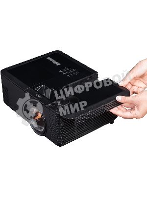 Проектор INFOCUS IN136ST DLP, 4000 ANSI Lm,WXGA (1280x800), 28500:1, 0.521:1, 3.5мм in,Composite video, VGA, HDMI 1.4a x3 (поддержка 3D), USB-A (для SimpleShare и др.), лампа 15000ч.(ECO mode),3.5мм out, Monitor out(VGA),RS232,RJ45,21дБ, 4,5 кг.