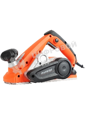 Рубанок электрический PATRIOT PL 850, мощность 900Вт, ширина строгания 82 мм, комплект для выборки четверти