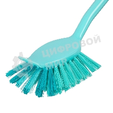 Щетка для посуды квадратная 68х37х275 мм, двухкомпонентная рукоятка Elfe