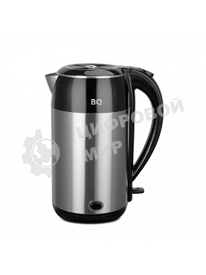 Чайник электрический BQ KT2030SW черный/стальной
