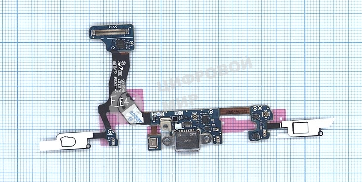Шлейф разъема питания для Samsung Galaxy S7 Edge SM-G935F
