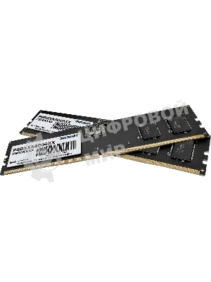 Оперативная память Patriot Signature, DDR5, 32GB (2x16 GB), 4800 MHz, CL40, DIMM