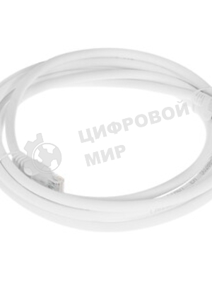 Патч-корд Lanmaster LAN-PC45/U6-0.3-GY UTP RJ-45 вил. кат.6 0.3м серый LSZH