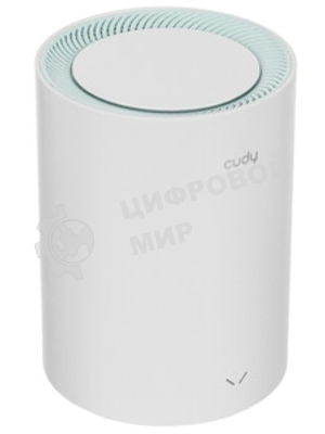 Бесшовный Mesh роутер Cudy M1300 (M1300 3-PACK) AC1200 10/100/1000BASE-TX/Wi-Fi белый (упак.:3шт)