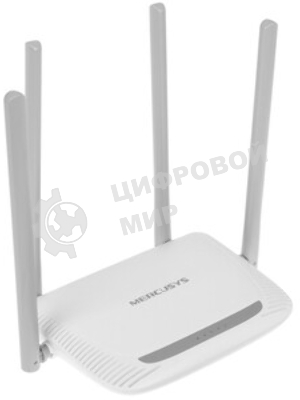 Беспроводный маршрутизатор Mercusys MW325R, 300 Мбит/с,4 порта 100 Мбит/с, 4 фиксированных антенны
