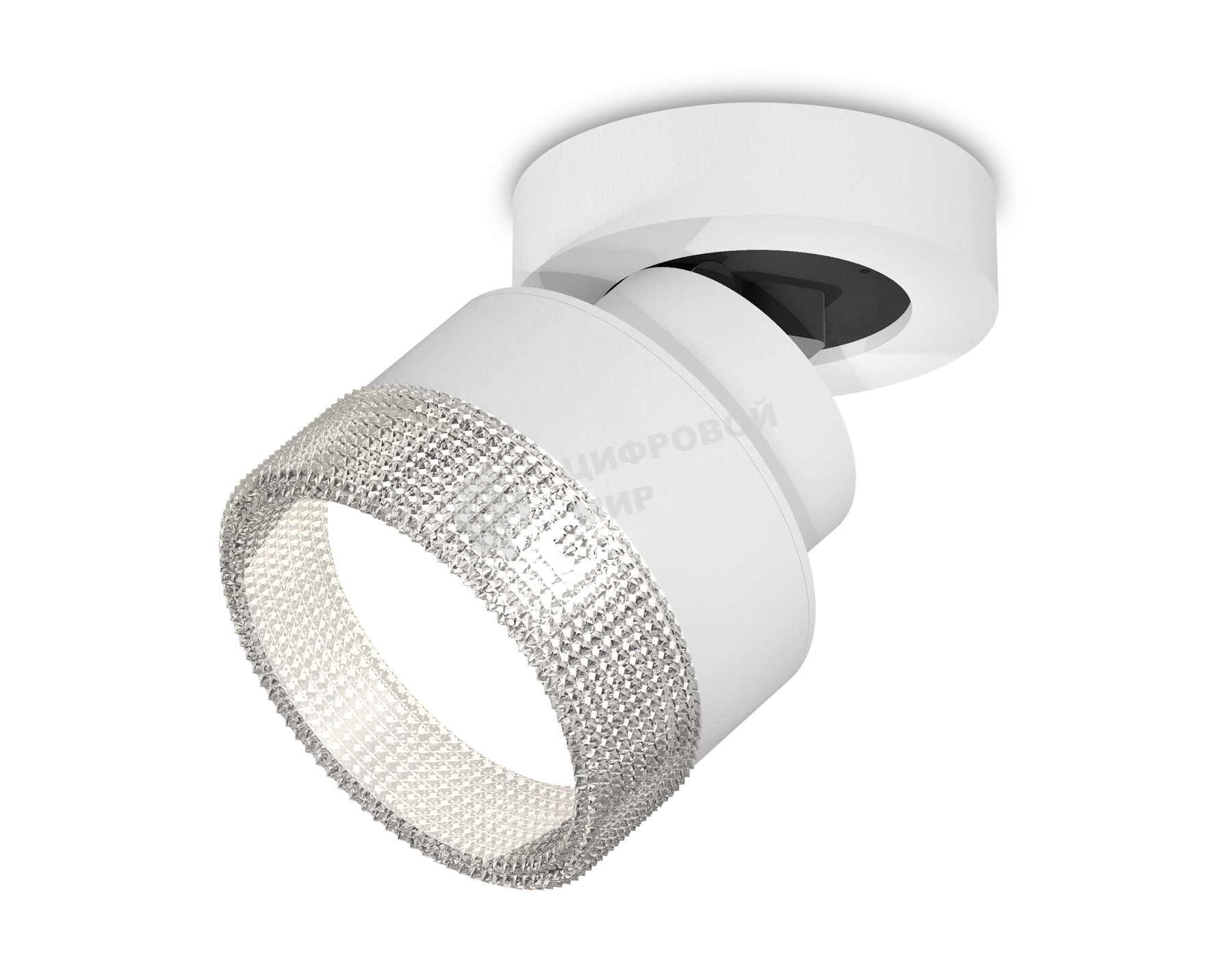 Светильник Ambrella Light XM8101040 SWH/CL белый песок/прозрачный GX53 (A2228, A2105, C8101, N8480)