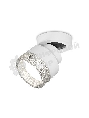 Светильник Ambrella Light XM8101040 SWH/CL белый песок/прозрачный GX53 (A2228, A2105, C8101, N8480)