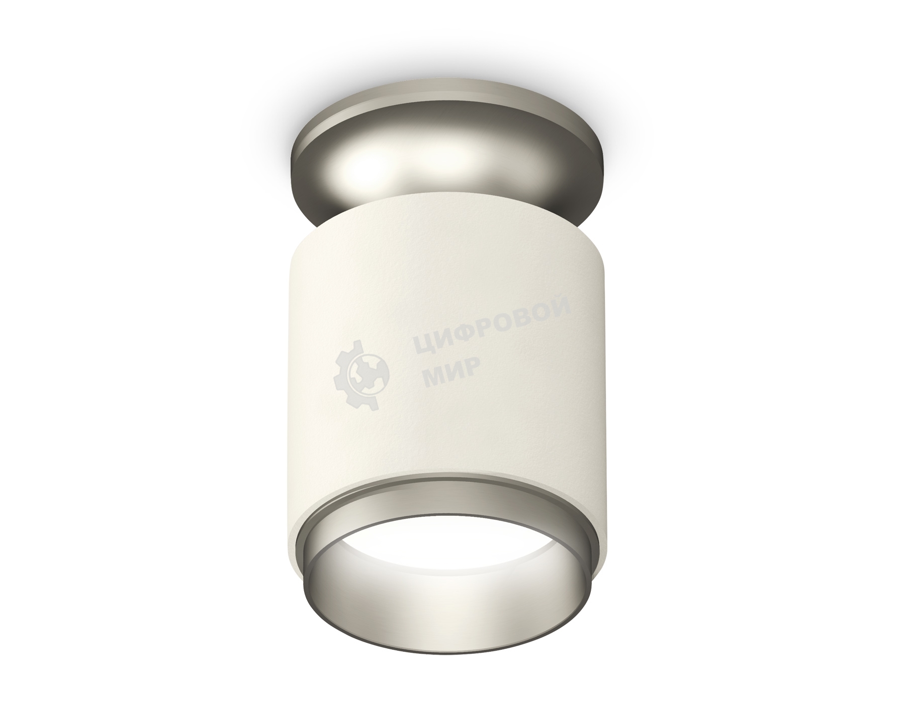 Светильник Ambrella Light XS6301161 SWH/MCH белый песок/матовый хром MR16 GU5.3 (N6904, C6301, N6123)