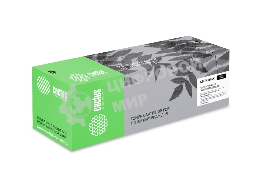 Картридж лазерный Cactus CS-TK8505K черный (30000 стр.) для Kyocera FS-4500CN/5550CN/TASKalfa 4551ci