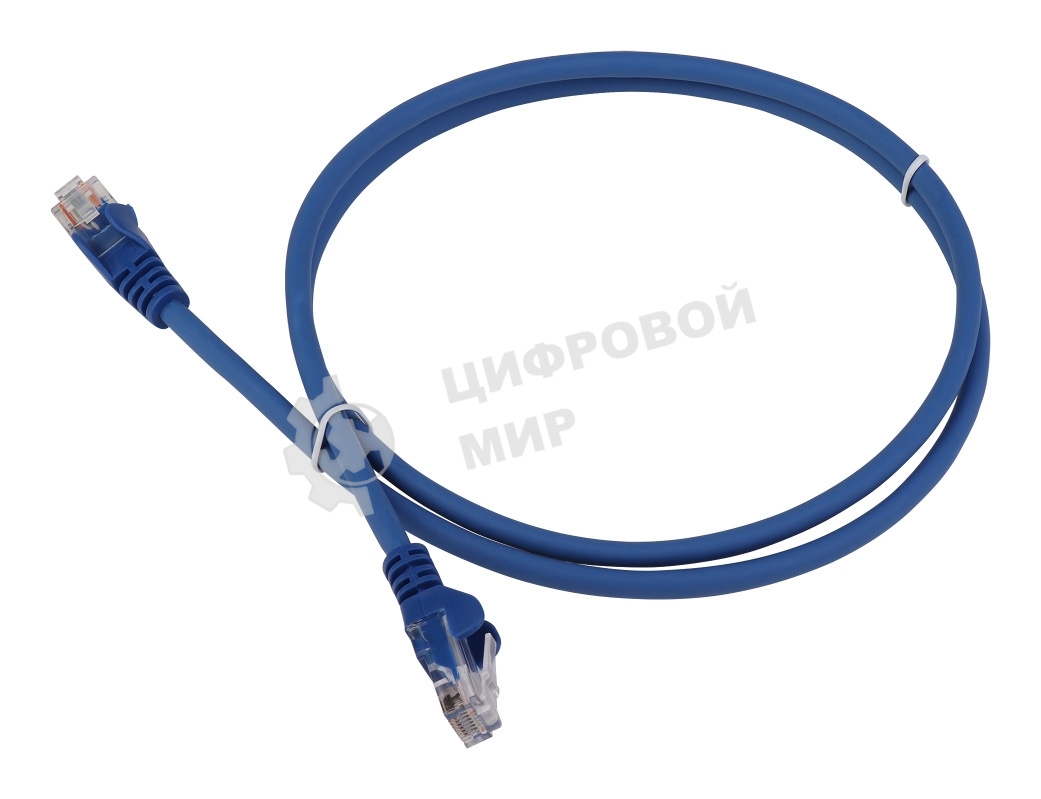 Патч-корд LANMASTER LSZH UTP кат.5e, 1.0 м, зеленый