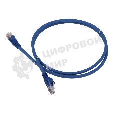 Патч-корд LANMASTER LSZH UTP кат.5e, 1.0 м, зеленый