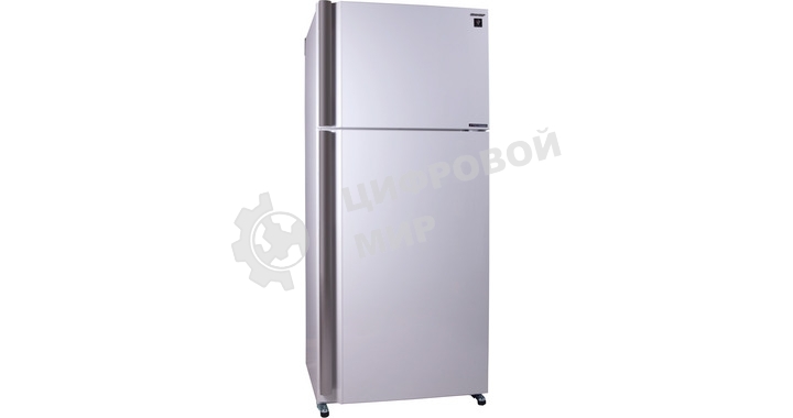 Холодильник Sharp SJ-XE59PMWH белый жемчуг двухкамерный 430/148 л морозилка сверху