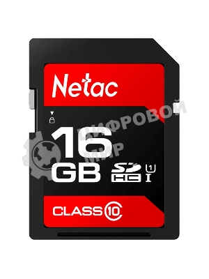 Флеш карта SDHC 16Gb Netac P600 NT02P600STN-016G-R