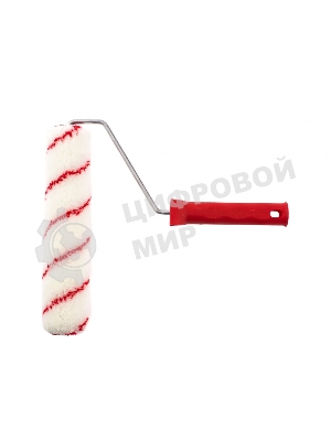 Валик в сборе Matrix нейлон, 250 мм, ворс 9 мм, D 36 мм, D ручки 6 мм