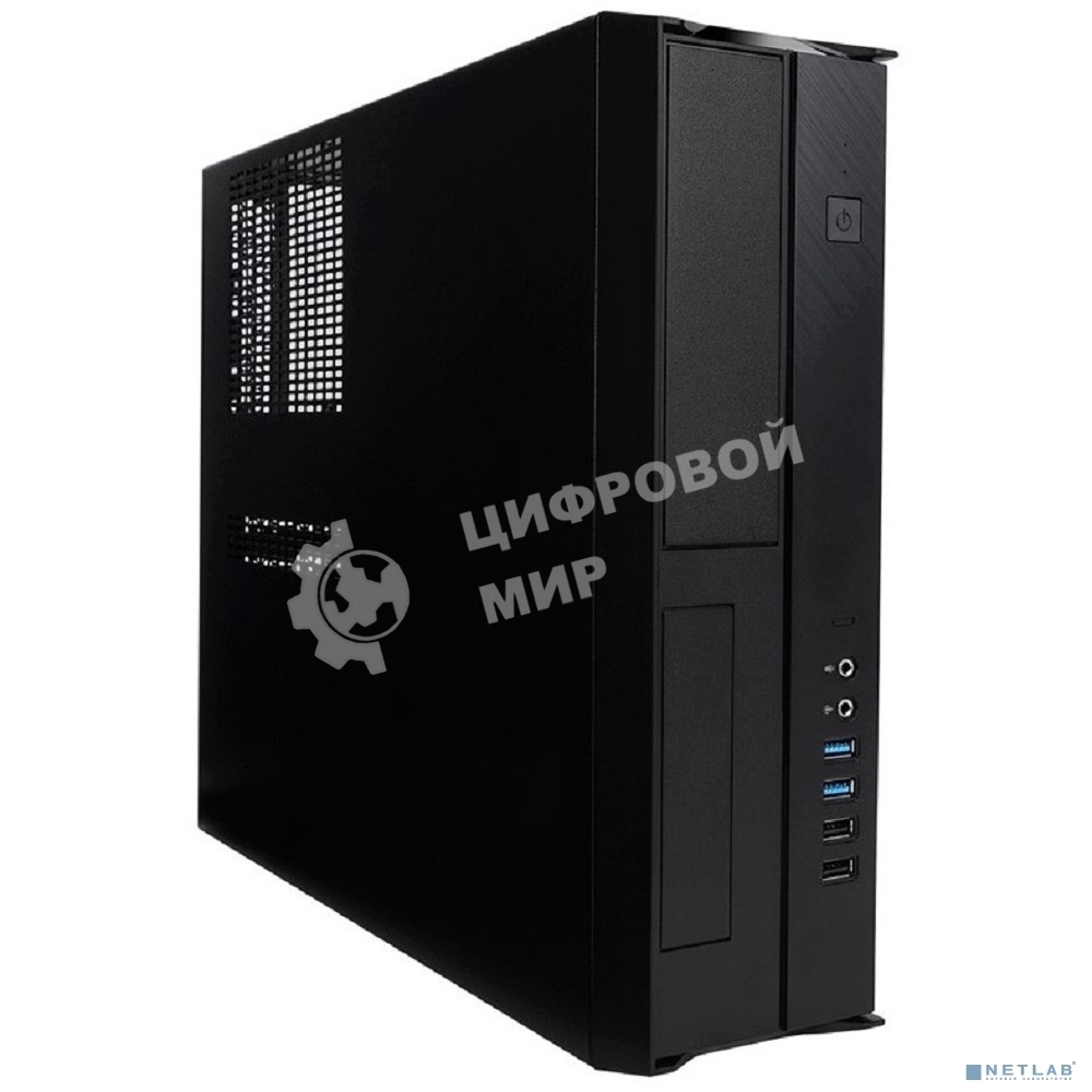 Компьютерный корпус Slim Case INWIN BL067BL IP-S300FF7-0 U2*2+U3*2+Combo audio+FAN+ intrusion switch
