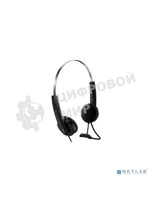 Гарнитура Genius HS-220U черный, проводная