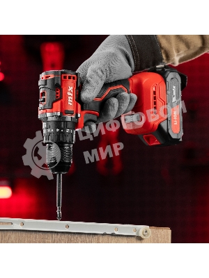 Дрель-шуруповерт MTX CIDS-BL-20, 20 В, 2 Ач, 60 Нм, бесщеточный, ударный