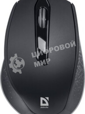 Мышь беспроводная USB OPTICAL WRL GENESIS MM-785 черный 52785 DEFENDER