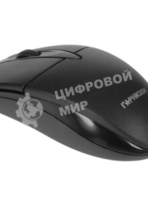 Мышь проводная Гарнизон GM-220XL черный, 1000 dpi, USB, кнопки - 3
