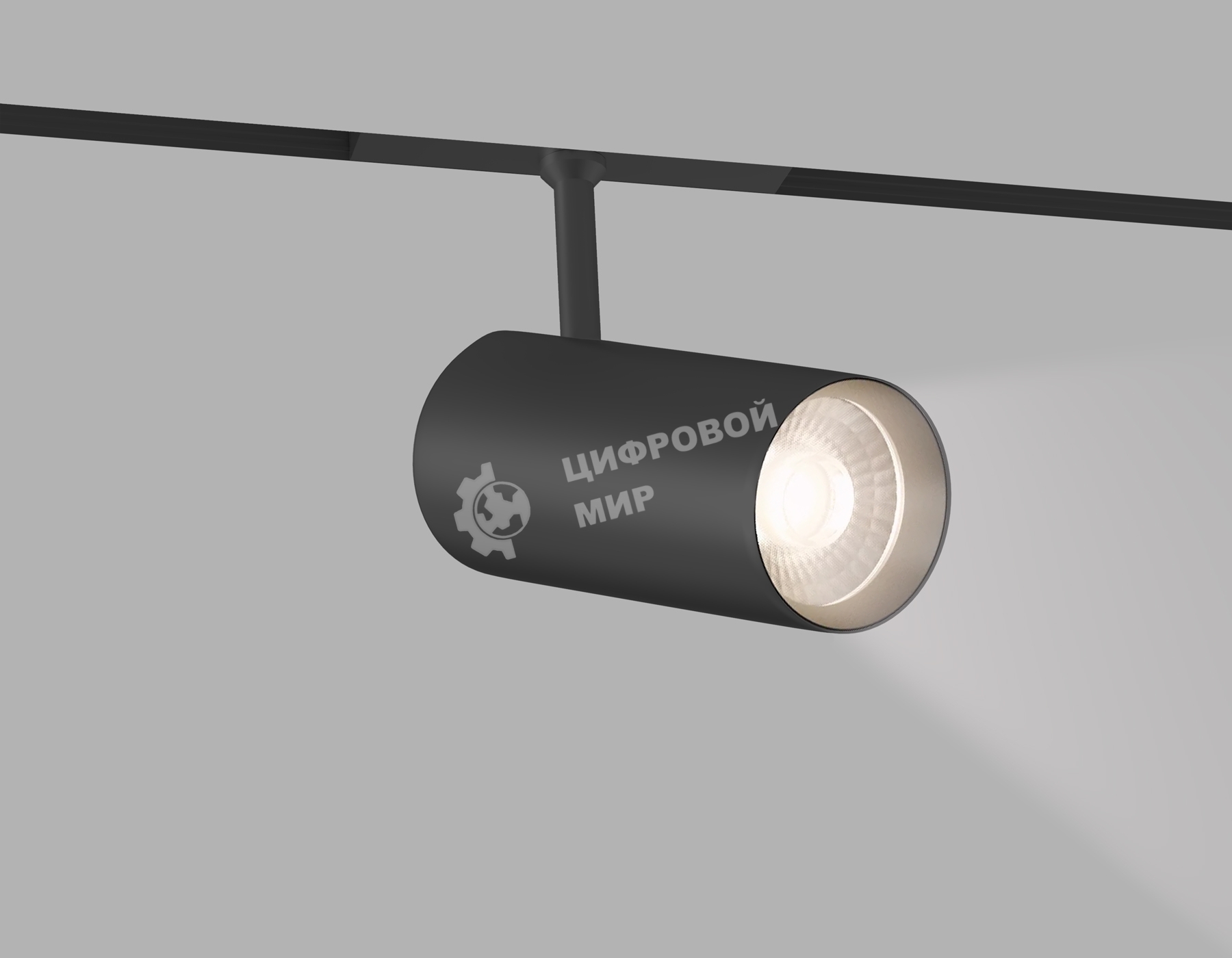 Трековый акцентный светильник Ambrella light GL4425 BK черный IP20 15W 3CCT 3000-6000K SMART 48V 24° D55*120