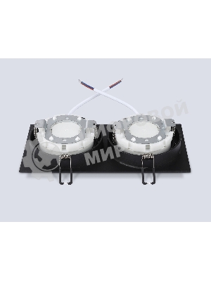 Светильник Ambrella light TN51827/2 BK черный GX53/2 max 15W 215*110*39