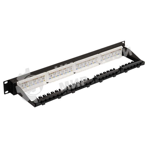 Патч-панель Lanmaster LAN-PPN24U6 19