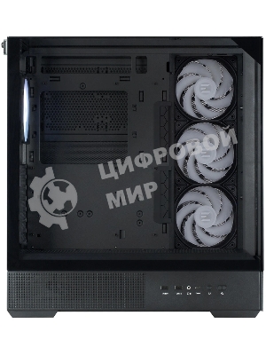 Компьютерный корпус ZALMAN P40 Prism Plus, ATX, черный, WINDOW, 3xCombo (3.5'' or 2.5