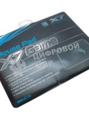 Коврик A4Tech A4-X7-200MP, черный, для игровой мыши размер- 250х200х3мм2,300